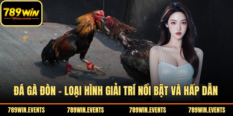 Đá Gà Đòn – Loại Hình Giải Trí Nổi Bật Và Hấp Dẫn Tại 789WIN